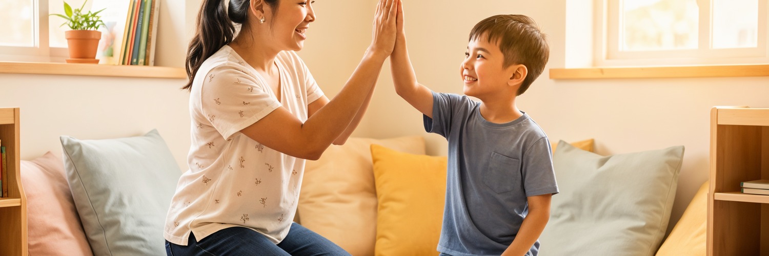 Behavioral therapy in Phnom Penh using positive reinforcemen