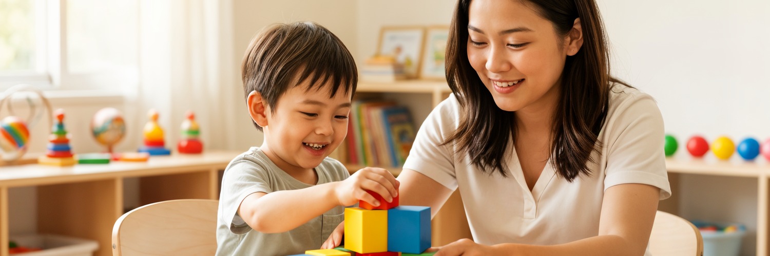 Occupational therapy in Phnom Penh helping children with ASD